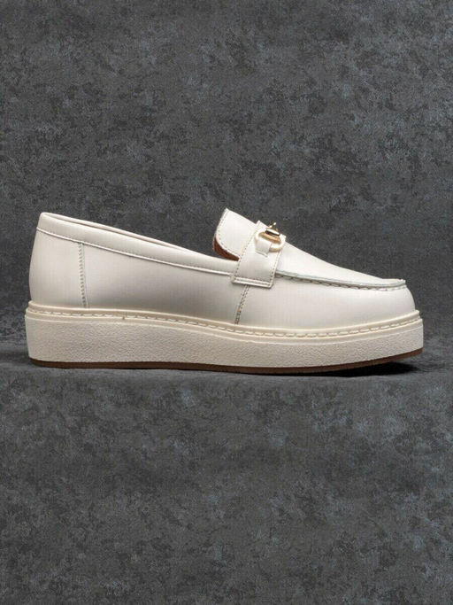 03-5062-6 BEIGE Лоферы женские (натуральная кожа)