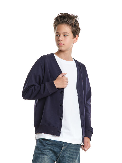 Кардиган для мальчика в школу черный UD 2086 черный - Mini maxi фото 7