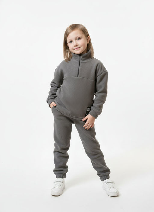 Костюм "КД-124" серый, флис