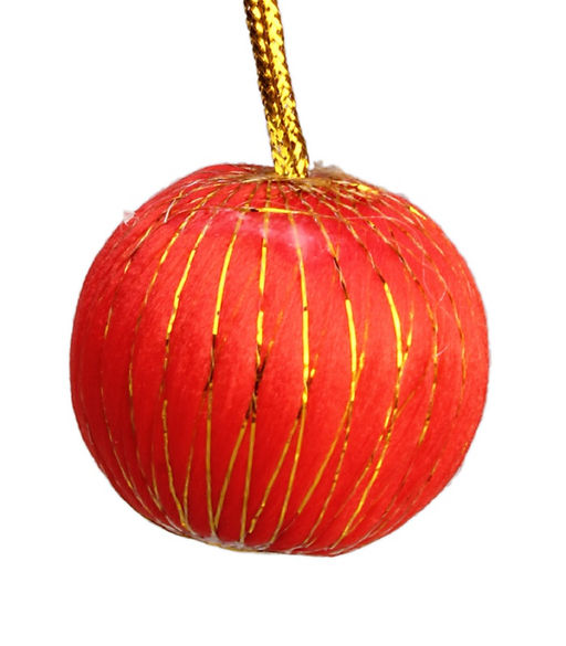 Цена за 3 шт. Ёлочные игрушки Золотая нить, шары новогодние, d=3 см, набор 12 шт., МИКС - Зимнее волшебство фото 5