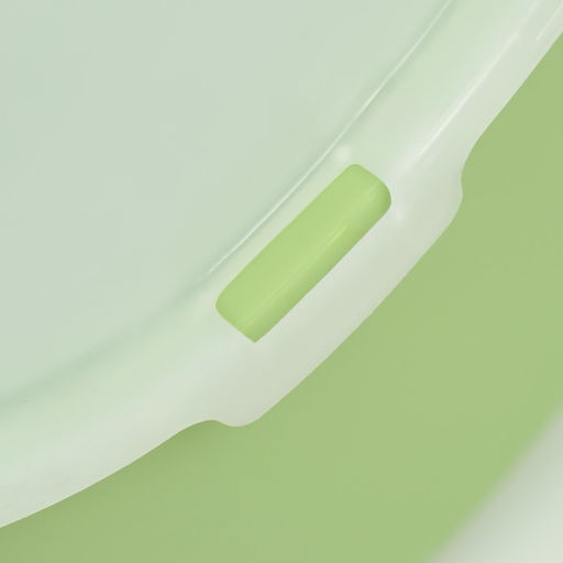 Туалет с бортом, 50×35×18 см, пластик, зелёный