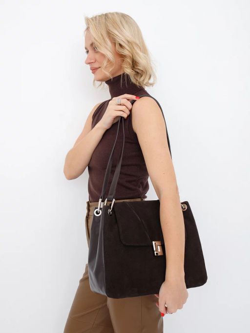 Сумка 11193VG coffee Vitelli Grassi