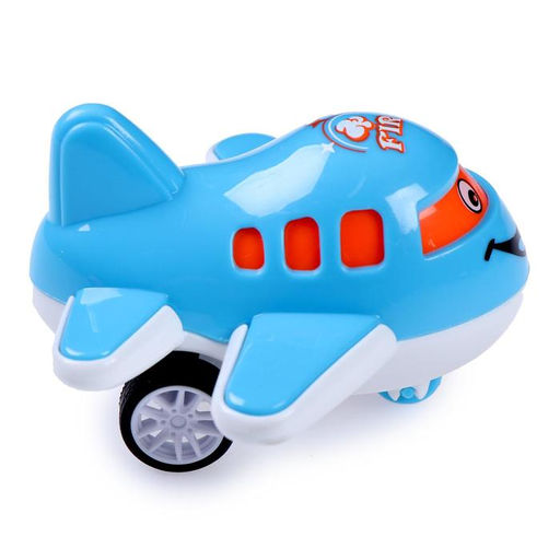 Цена за 2 шт. Самолет инерционный «Лайнер с глазками», цвет МИКС