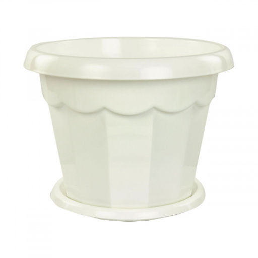 Горшок цв. Гармония 7л. с поддоном. М1412 М1577 - Альтернатива фото 5