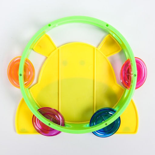 Погремушка - бубен Зверушки, виды МИКС, Крошка Я фото 6