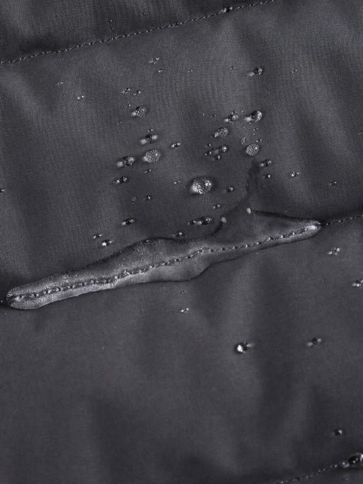 Куртка мужская удлинённая стёганая с капюшоном и графеновой подкладкой утеплитель тинсулейт