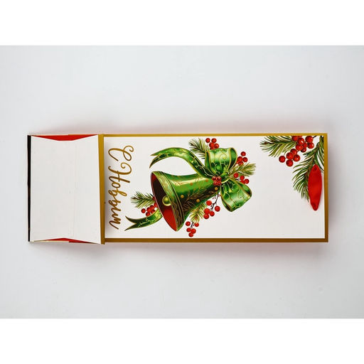 Набор пакетов под бутылку «С Новым годом»