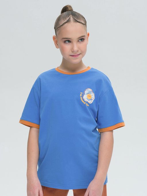 PELICAN, футболка для девочек, Джинс