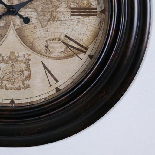 Часы настенные Карта мира 35 см / 8741T2 /уп 10/ - Галеонтрейд фото 4