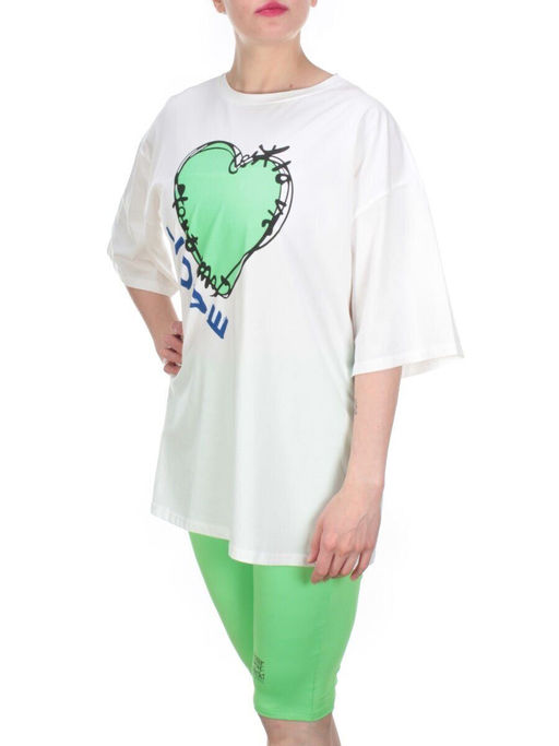 KD-866 GREEN Костюм-двойка женский 7986 TREND