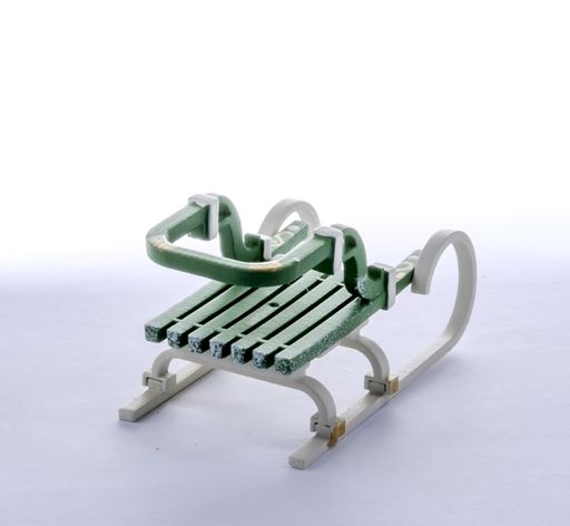 Елочные игрушки: Санки Большие 6017 - Idh фото 3