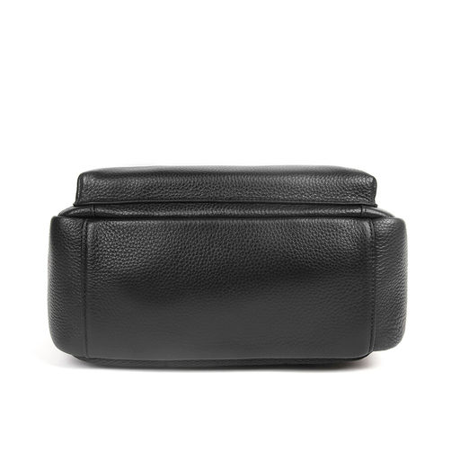 Рюкзак мужской, кожа, MIRONPAN 19163 Черный фото 5