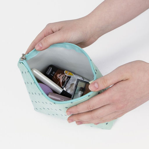 Косметичка на молнии, цвет мятный - Simaland фото 4