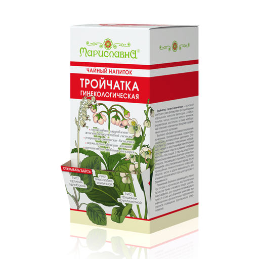 Сбор трав в фильтр-пакетах Тройчатка гинекологическая