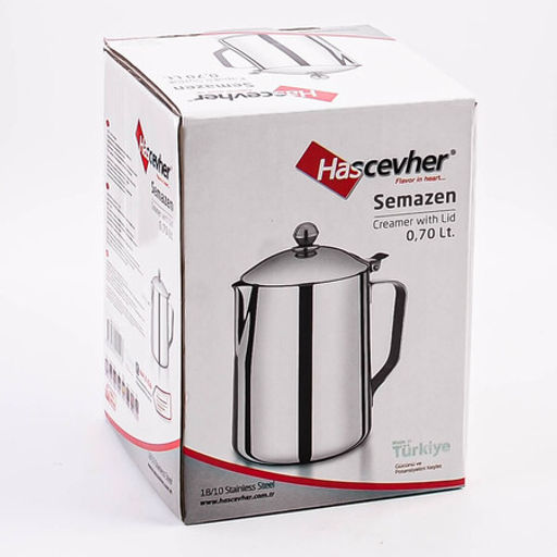 800-208 Молочник питчер с крышкой 0,7 л Hascevher Semazen нерж/ст (х12) - Mayer&boch фото 7