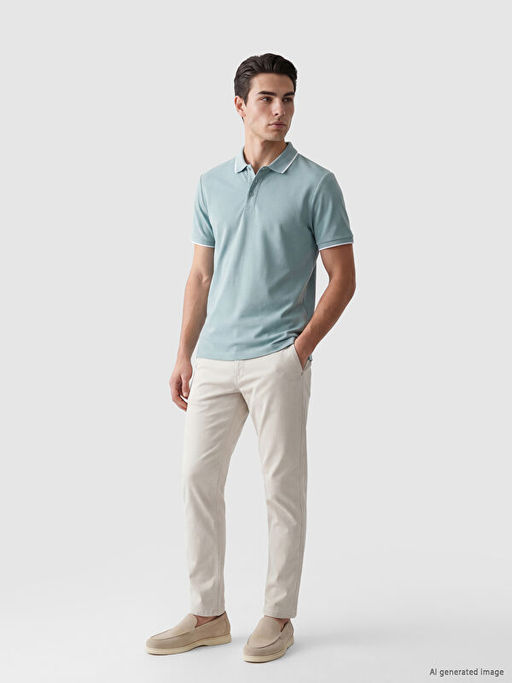 Polo Yaka Pike Erkek Ti??rt