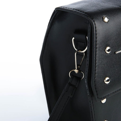 Сумка молодёжная на магните, цвет чёрный - Simaland фото 5