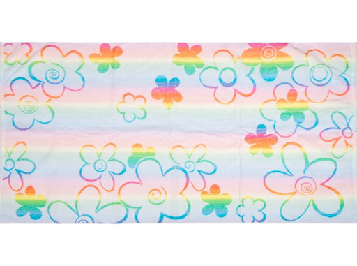 6с102.413ж1 Мечта (св.радужка) Полотенце махровое 81х160см