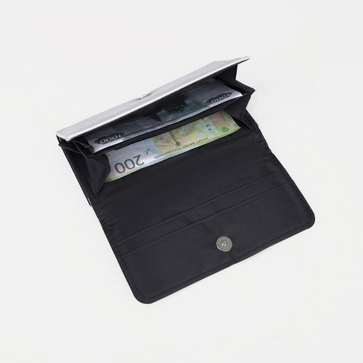 Кошелёк на магните, цвет серый - Simaland фото 5