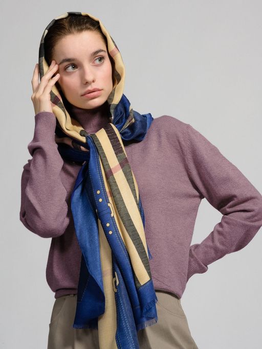 Водолазка из тонкого трикотажа - Tantino фото 3