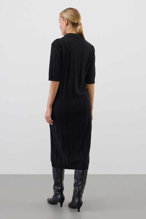 ЕВ 531/ш/черный платье жен