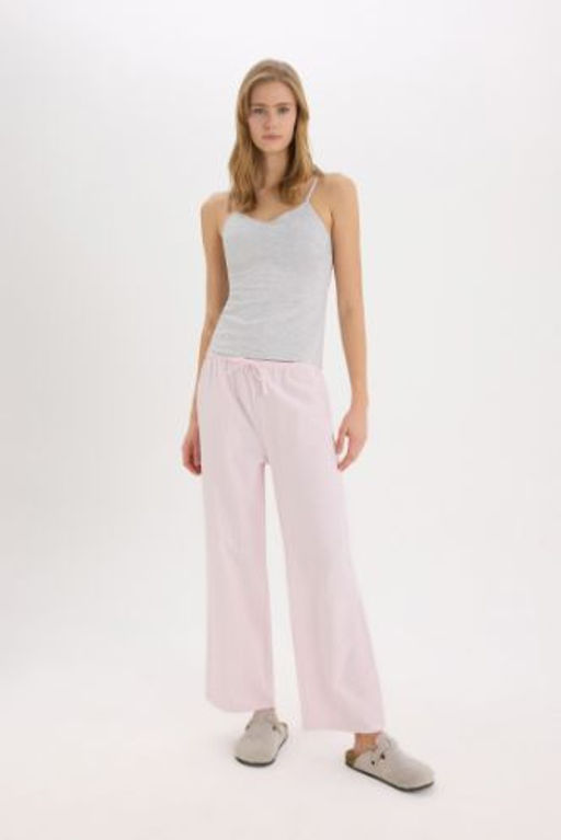 Fall in Love Sevgililer Gunu Regular Fit Poplin Pijama Alt?
