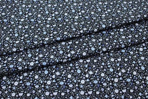 Импорт. хлопок Летний каприз цв.черный, ш.1.5м, хлопок-100%, 105гр/м.кв - Купава фото 4