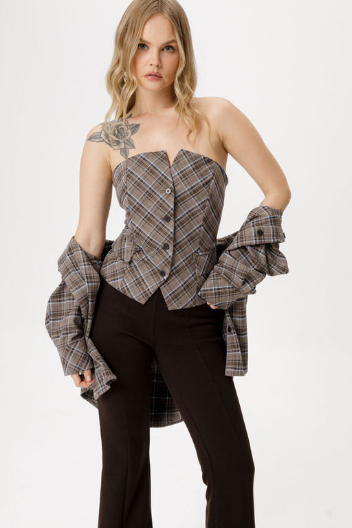 Топ Pirs 6395 серый