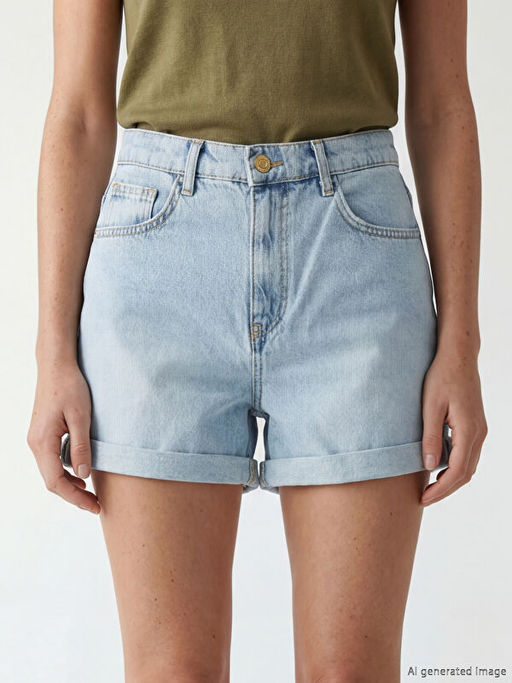 Y?ksek Bel Kad?n Jean ?ort