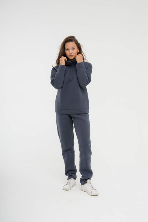 213/209 Костюм утепленный, черный - Knitka wear фото 8