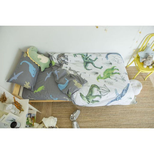 Постельное белье Этель 1,5 сп Just dino 143х215 см, 150х214 см, 50х70 см -1 шт  фото 9