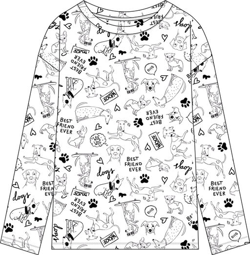 лонгслив 1ПДЛД4653001н - Апрель фото 4