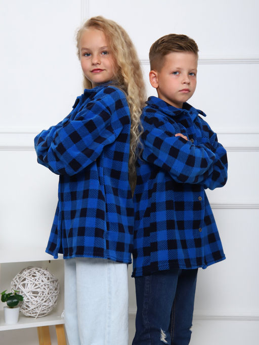 РБ013 Рубашка Мейн (синий) - Милаша фото 16