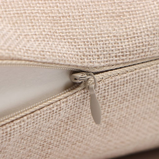 Наволочка декоративная Этель рогожка 45*45 см бежевый 100% п/э  фото 5