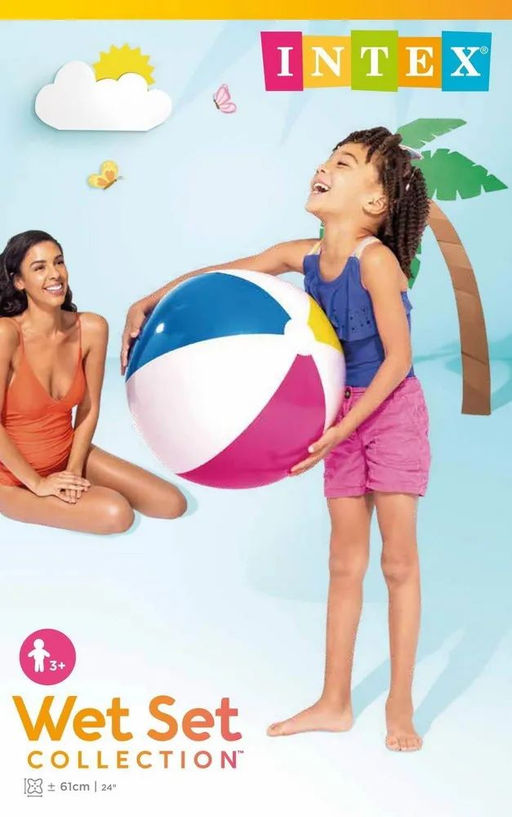 Мяч Glossy 61см, от 3-х лет Intex  фото 5