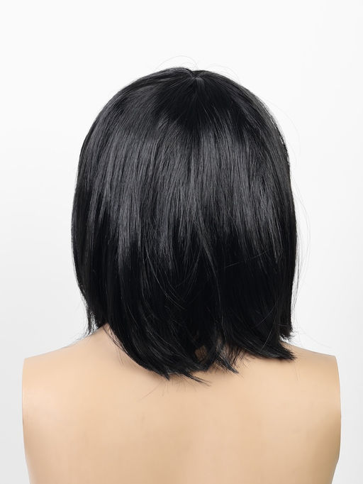 Парик карнавальный "Каре" черный, 1 шт. 110 гр.