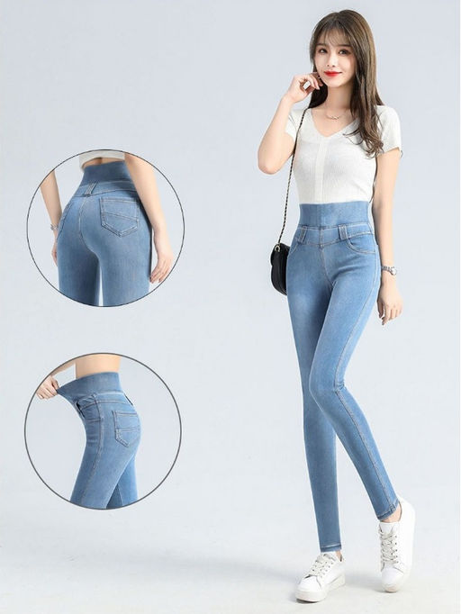 Джинсы скинни женские (УЦЕНКА) джеггинсы_3185 (83329)