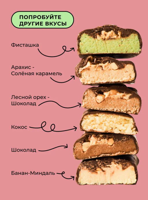 Цена за 16 штук. Батончик протеиновый Bite Арахис-солёная карамель 50г - Take a Bite фото 10