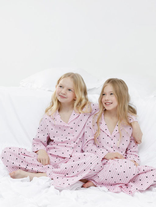 МП 1668/розовый Н255 пижама для дев