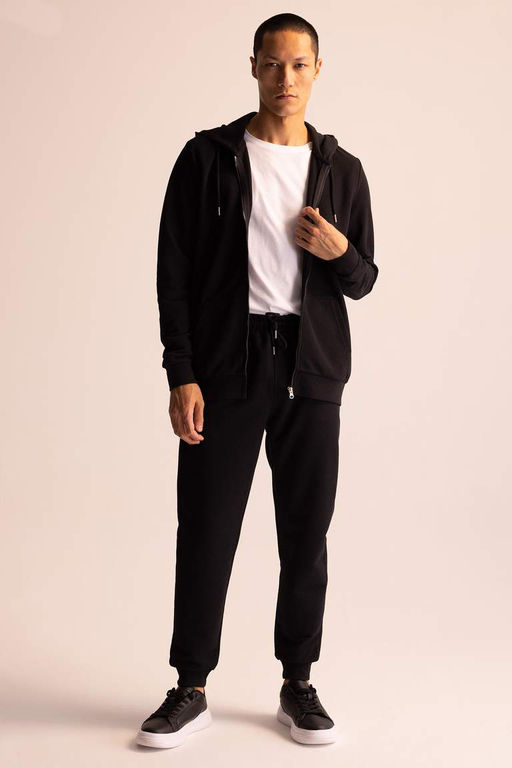 Толстовка на молнии стандартного кроя - Defacto фото 2