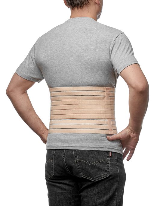 Бандаж послеоперационный грыжевой со съемным пелотом шириной 20см