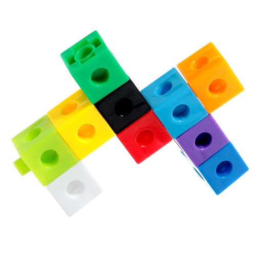 Развивающий конструктор Кубики, 100 деталей - Iq-zabiaka фото 7