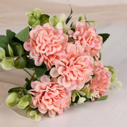 Цветок искусственный Гортензия 27 см / ZJ3179 /уп 2/1200/ - Галеонтрейд фото 13