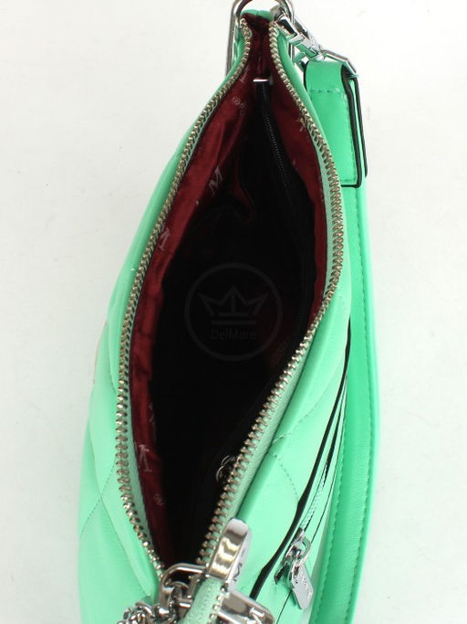 Сумка женская искусственная кожа Marrivina-22511, 1отд+карм/пер, плечевой ремень, зеленый SALE 254609 - Adelia фото 8