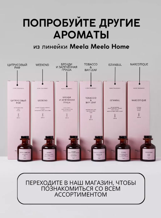 Аромадиффузор «Tobacco & bay leaf»  Meela Meelo  фото 6