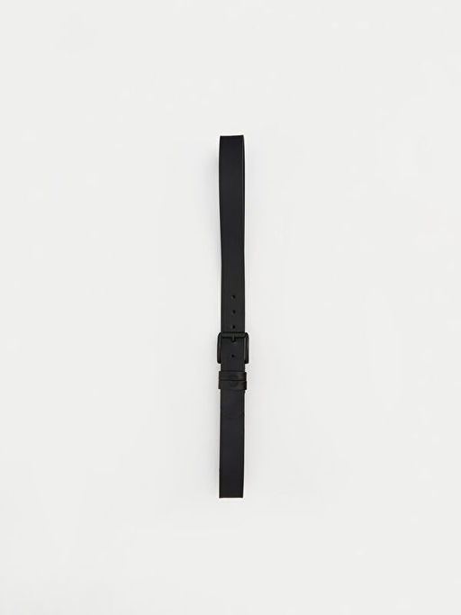 Deri G?r?n?ml? Erkek Kemer