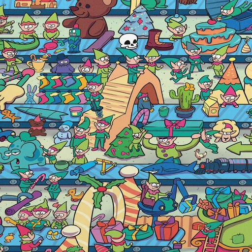 Настольная игра Новый год: ОКАВОКА. Фабрика Деда Мороза, новогодняя, 50 карт, 5+ - Лас играс фото 6