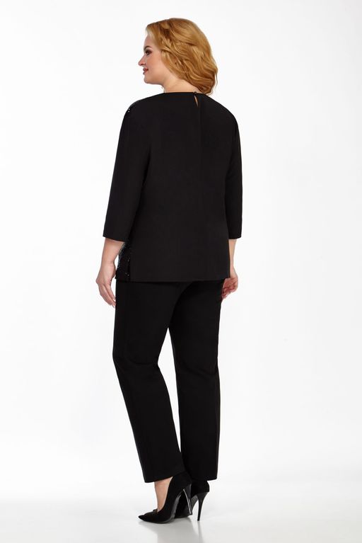 Костюм Элль стиль 2112 черный  фото 3