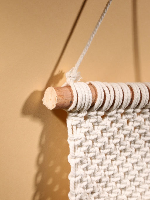 Кармашек текстильный, подвесной, 22×50 см, белый