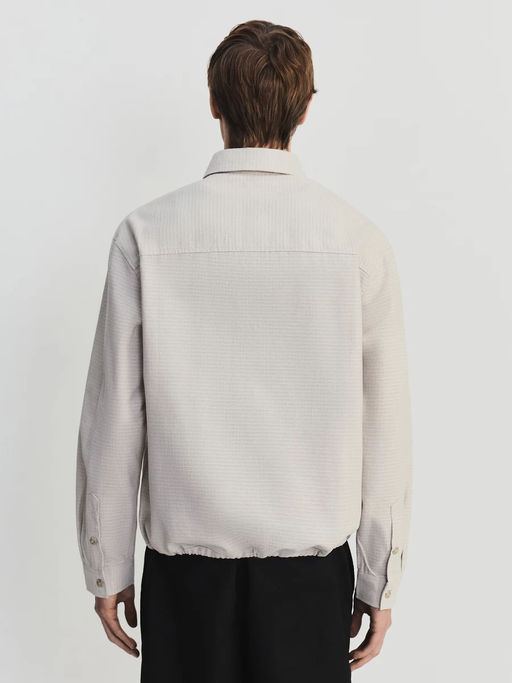 Рубашка из льна и хлопка / Zarina  фото 5